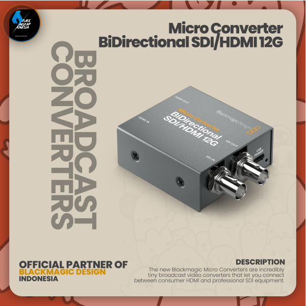 Blackmagic Micro converter BiDirectional SDI HDMI 12G